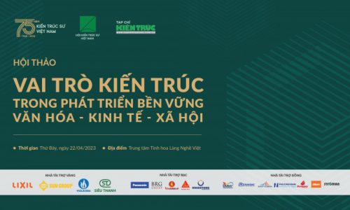 Tham gia nhận điểm CPD tại Hội thảo kỷ niệm 75 năm Hội KTS Việt Nam: “Vai trò kiến trúc trong phát triển bền vững Văn hóa – Kinh tế – Xã hội”