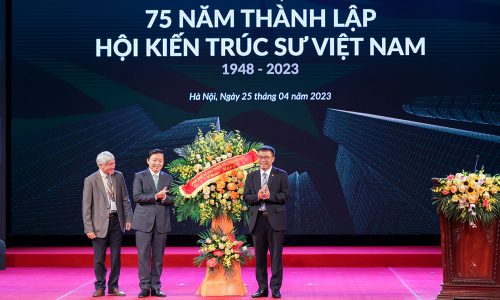 Lễ kỷ niệm 75 năm thành lập Hội KTSVN và Trao Giải thưởng Kiến trúc Quốc gia 2022 – 2023.