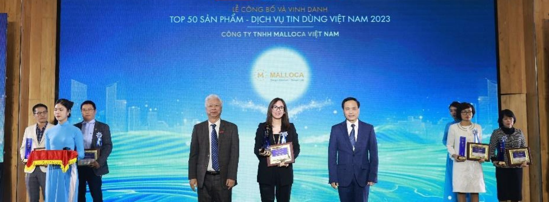 MALLOCA ĐƯỢC VINH DANH TOP 50 SẢN PHẨM – DỊCH VỤ TIN DÙNG VIỆT NAM 2023